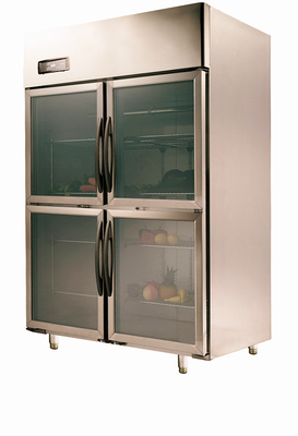 1000L καθαρίστε τα ψυγεία εμπορικού βαθμού πορτών, εμπορικός ψυκτήρας παγωτού