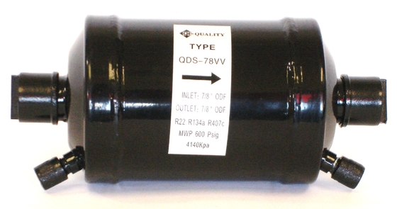 Xh-9 7GR, 10GR, 12GR στεγνωτήρας φίλτρων χαλκού με το σωλήνα χαλκού για R134a, R12, καθολικός τύπος