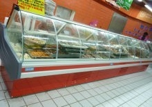 Ανεξάρτητο ψυγείο επίδειξης Deli τροφίμων, αντίθετος οπίσθιος μετρητής επίδειξης κρέατος