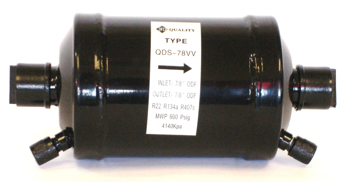 Xh-9 7GR, 10GR, 12GR στεγνωτήρας φίλτρων χαλκού με το σωλήνα χαλκού για R134a, R12, καθολικός τύπος