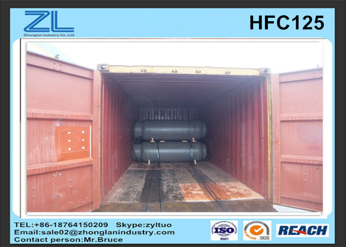 Pentafluoroethane hfc-125 CAS 354-33-6 926L στον κύλινδρο που χρησιμοποιείται ως ψυκτική ουσία